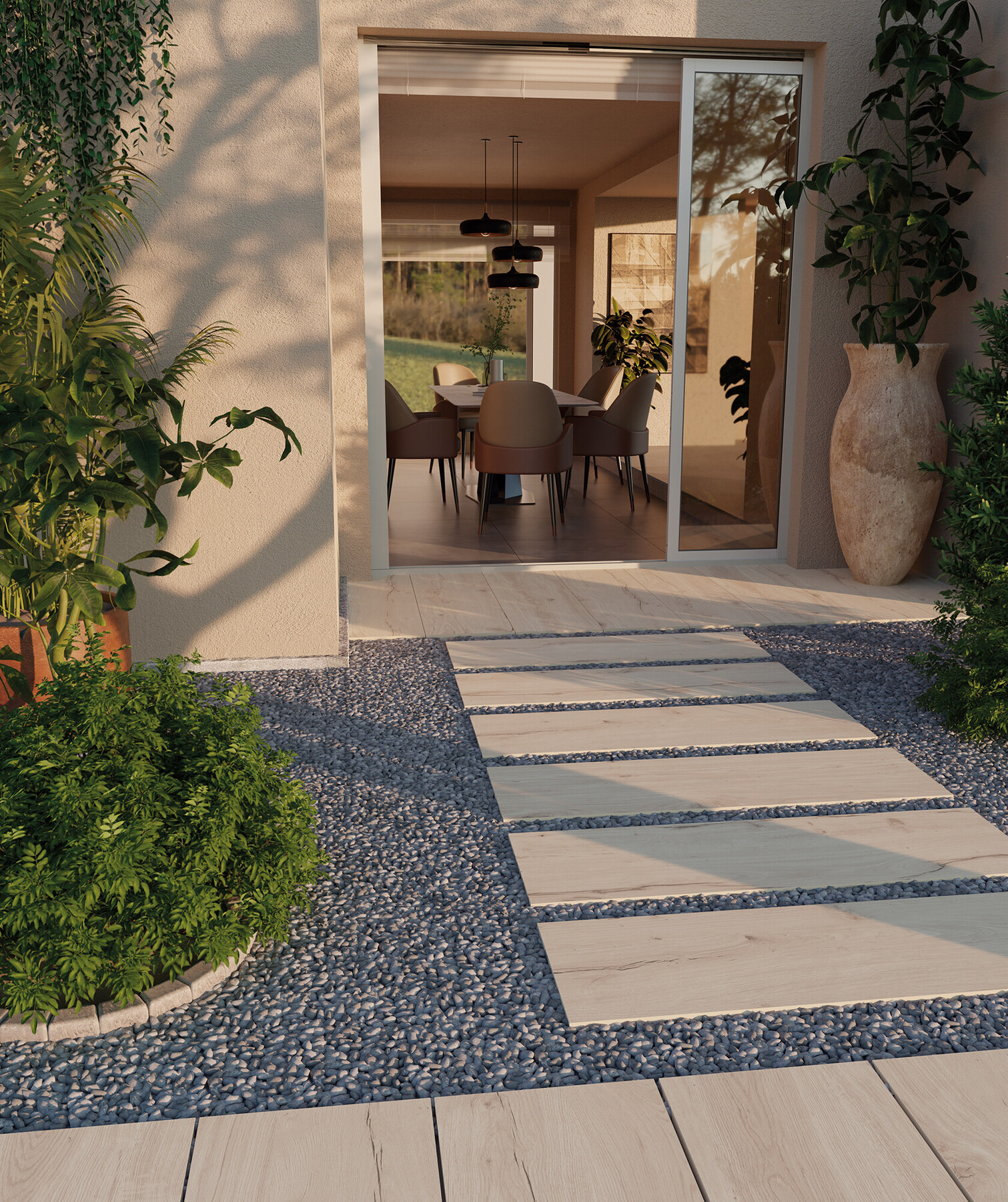 Carrelage Porcelaine Effet Bois Antique Blanc Antidérapant 30X120 - Erro287