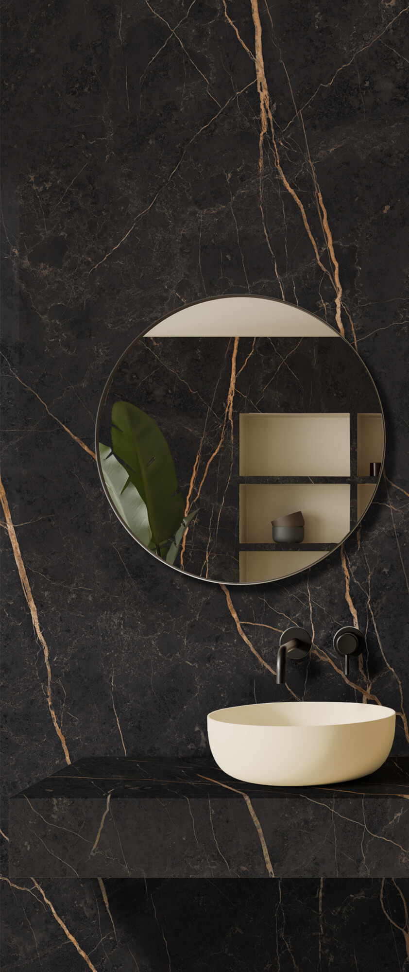 Carrelage Porcelaine Effet Marbre Mat Saint Laurent 60X120 - Esal210