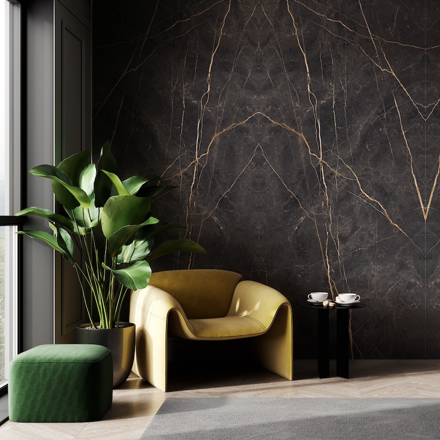 Carrelage Porcelaine Effet Marbre Mat Saint Laurent 60X120 - Esal210