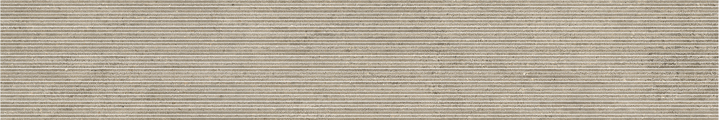 Carrelage mural en porcelaine effet béton rayé taupe 20x120 - EW8001