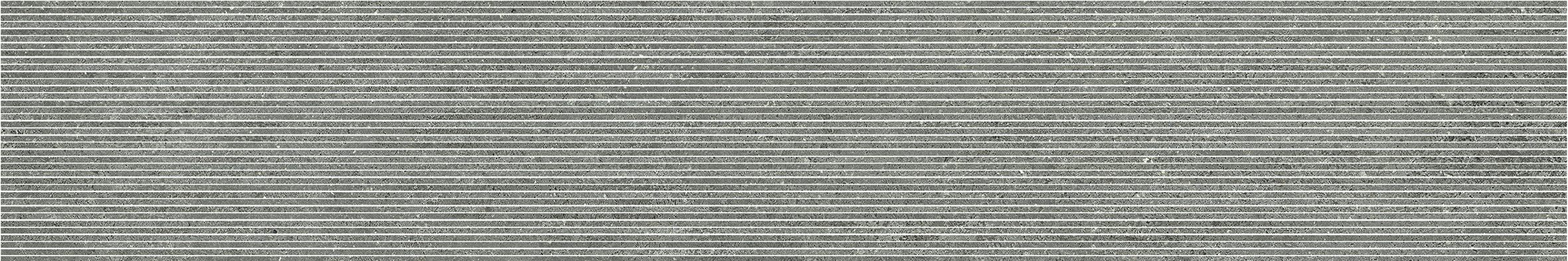 Carrelage mural en porcelaine effet béton rayé gris 20x120 - EW8003