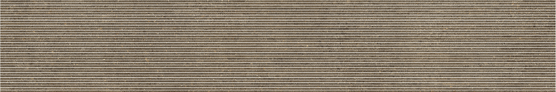 Carrelage mural en porcelaine effet béton rayé marron 20x120 - EW8010