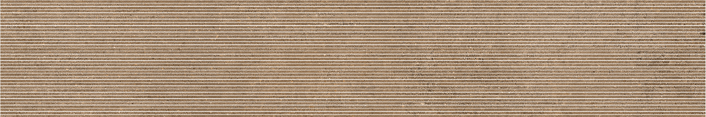 Carrelage mural en porcelaine effet béton rayé marron clair 20x120 - EW8012
