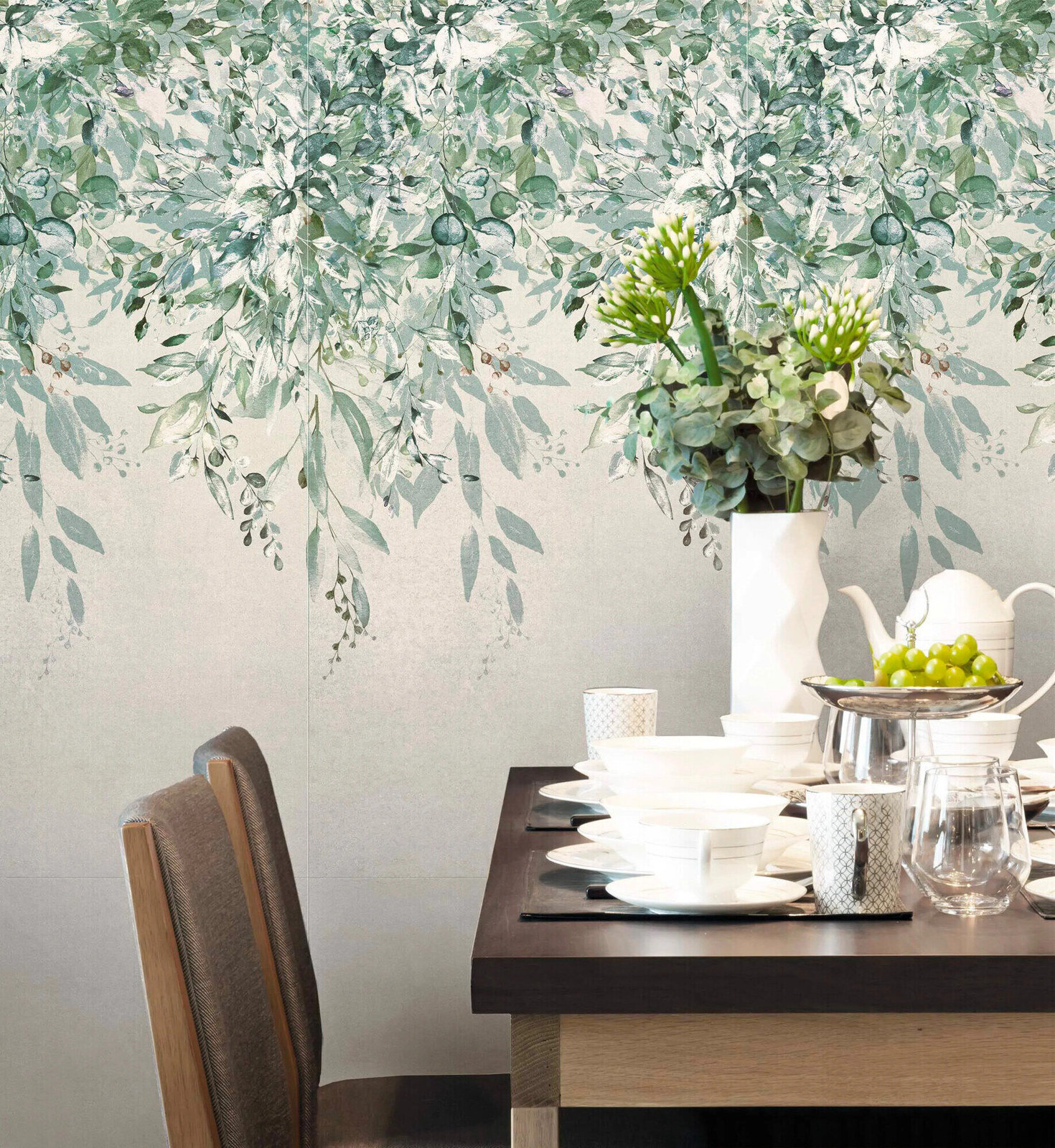 Carrelage Mural Décoré Beige en Grès Cérame 60X120 - EWTF1497