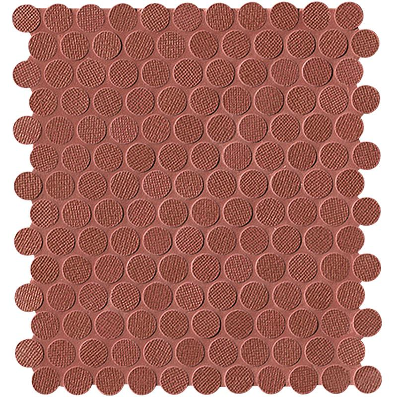 Mosaic Fap Color Line Copper Marsala Round 29.5X32.5 - fNML