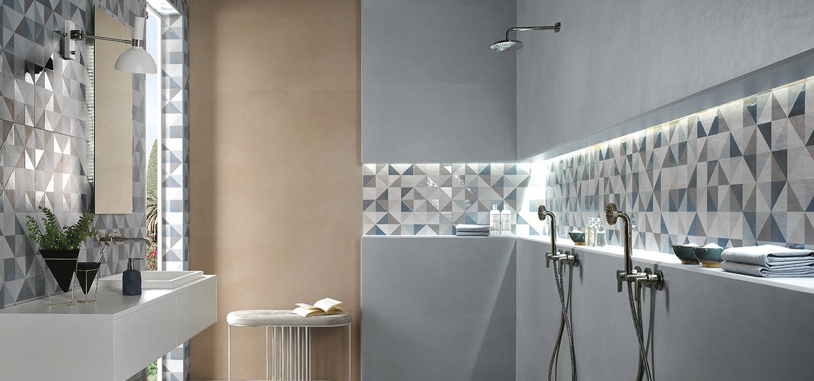 Fap Milano Mood Texture Triangoli 50X120 - fQDF