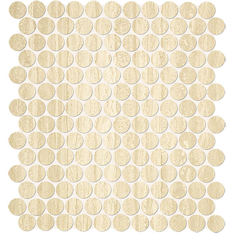 Mosaic Fap Roma Round Travertino 29.5X32.5 - fLTT
