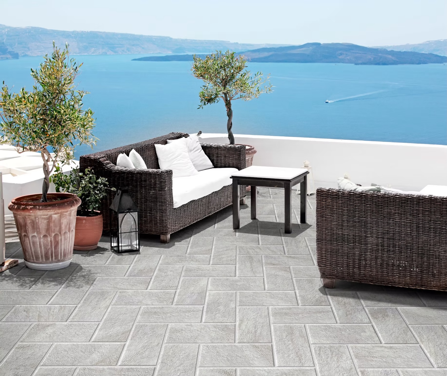 Grès Cérame Extérieur R11 Effet Pierre Luserna Gris Antiscivolo 21.6x43.5 - PTGP-0035