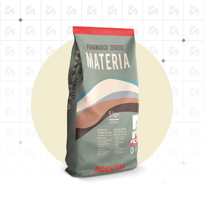 Adesital Fugamagica Zerosei Materia BURRO 5kg - Coulis pour Joints