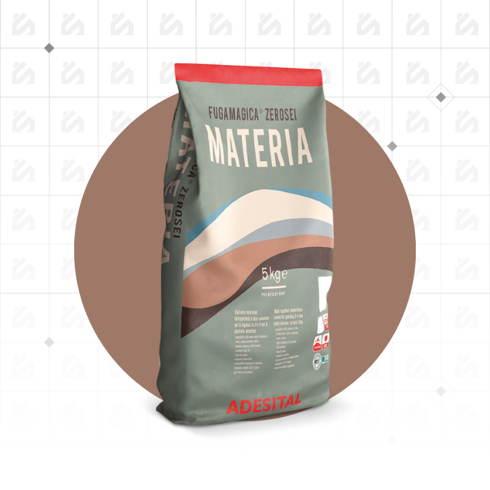 Adesital Fugamagica Zerosei Materia CASTAGNO 5kg - Coulis pour Joints