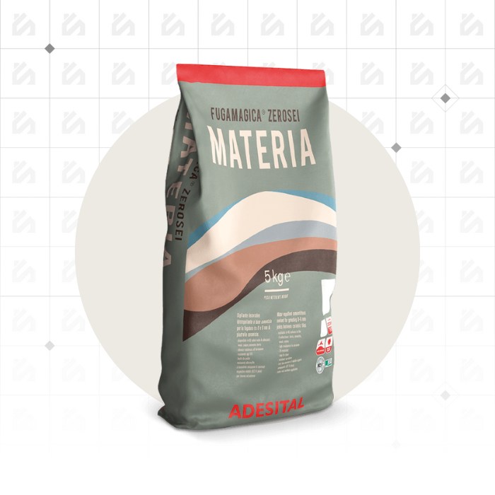 Adesital Fugamagica Zerosei Materia GHIAIA 5kg - Coulis pour Joints