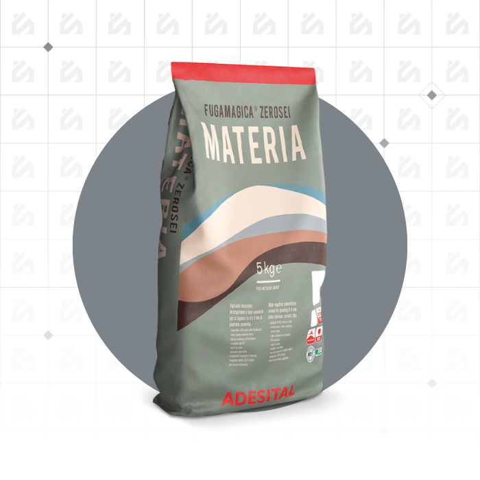 Adesital Fugamagica Zerosei Materia SELCE 5kg - Coulis pour Joints