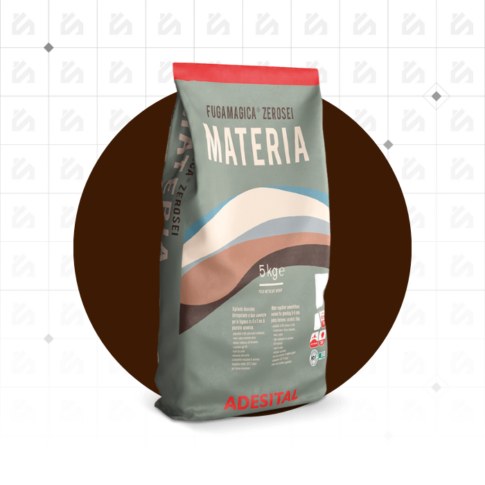 Adesital Fugamagica Zerosei Materia WENGE' 5kg - Coulis pour Joints