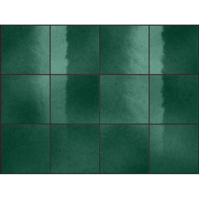 Mosaic Vogue Riflessi Smeraldo Rete 10x10 (30x40) - 00RLAR31