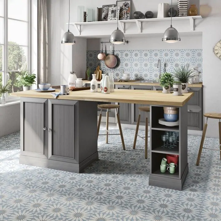 Elios Deco Anthology Etnic A Light Blue 20X20 - 089D1A1
